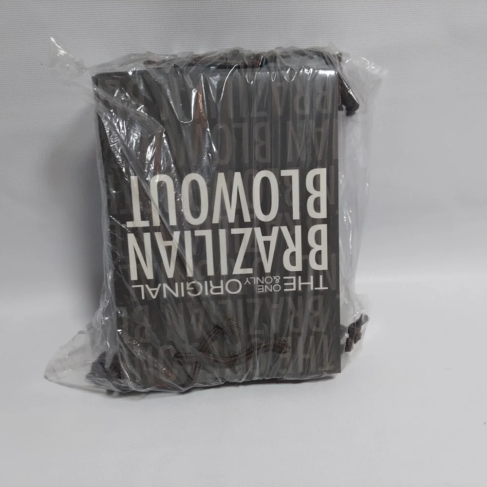 Brazilian Blowout Unisex Shopping Gift Bags OS Black Minimalist Rope Handle 20pk